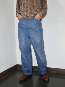 画像1: 50〜60's Sanforized デニムランチパンツ W30 (1)
