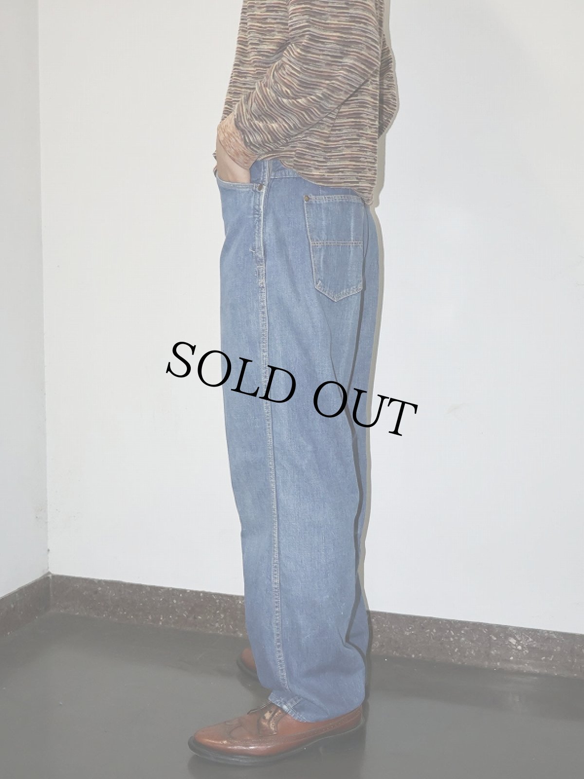 画像4: 50〜60's Sanforized デニムランチパンツ W30 (4)