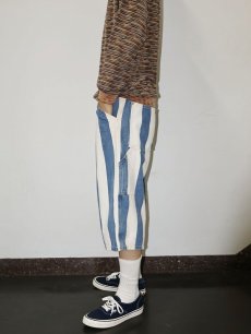 画像5: Levi's SILVER TAB "CARPENTER" ストライプ柄 ペインターショーツ W32 (5)