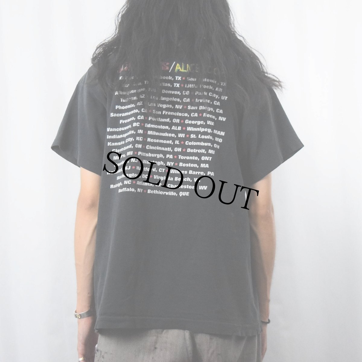 画像3: 90's SCORPIONS×ALLICE COOPER ツアーTシャツ BLACK (3)