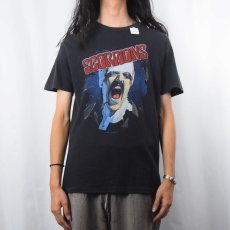 画像2: 1983 SCORPIONS USA製 "BLACKOUT TOUR" ヘヴィメタルバンドツアーTシャツ L (2)