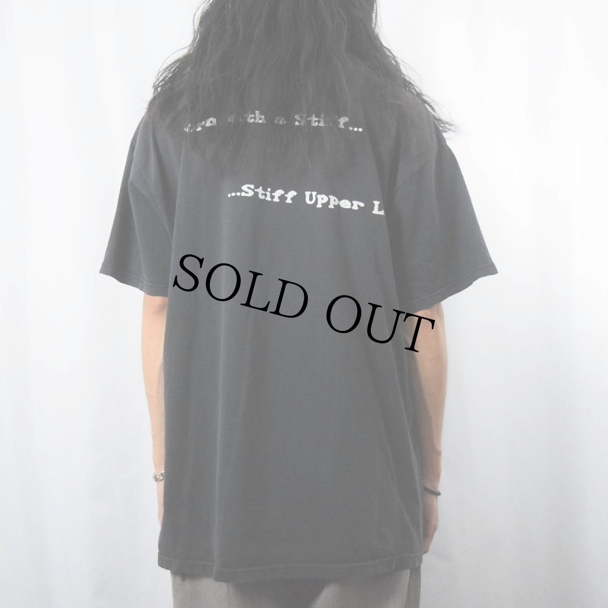 画像3: 2000 AC/DC "Born with a Stiff..." ロックバンドTシャツ BLACK XL (3)