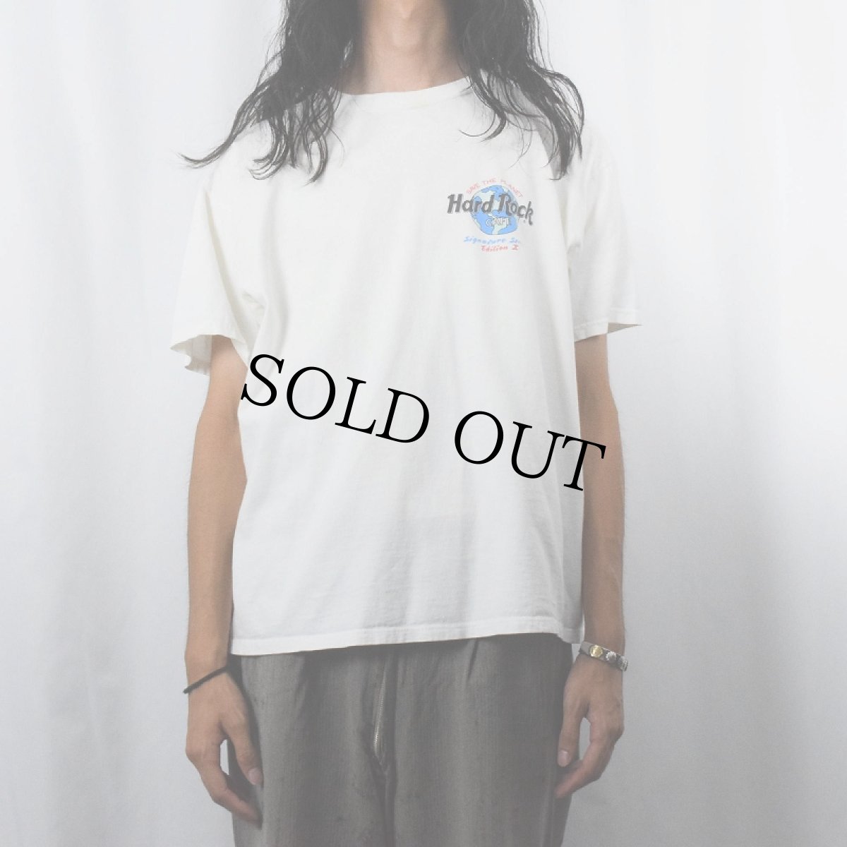 画像3: 1994 Hard Rock CAFE SIGNATURE SERIES EDITION X USA製 "AEROSMITH" プリントTシャツ L (3)