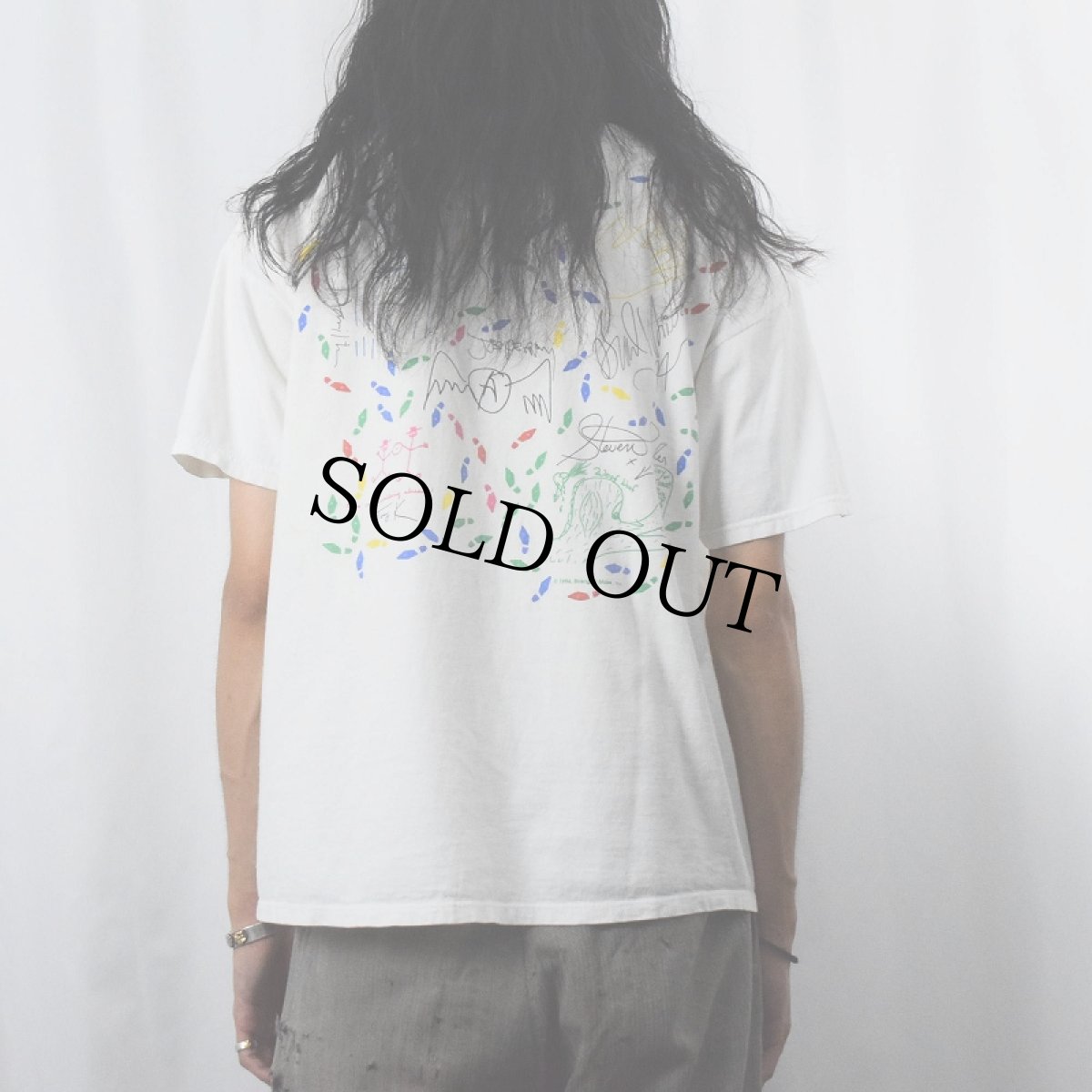 画像4: 1994 Hard Rock CAFE SIGNATURE SERIES EDITION X USA製 "AEROSMITH" プリントTシャツ L (4)