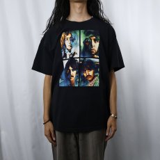 画像2: 2000's THE BEATLES ロックバンドTシャツ BLACK (2)