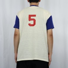 画像4: 60's Durack "OVER THE HILL GANG" ナンバリング ナイロン×コットンTシャツ XL (4)