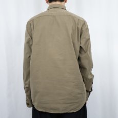 画像3: POLO Ralph Lauren コットンツイルワークシャツ L (3)