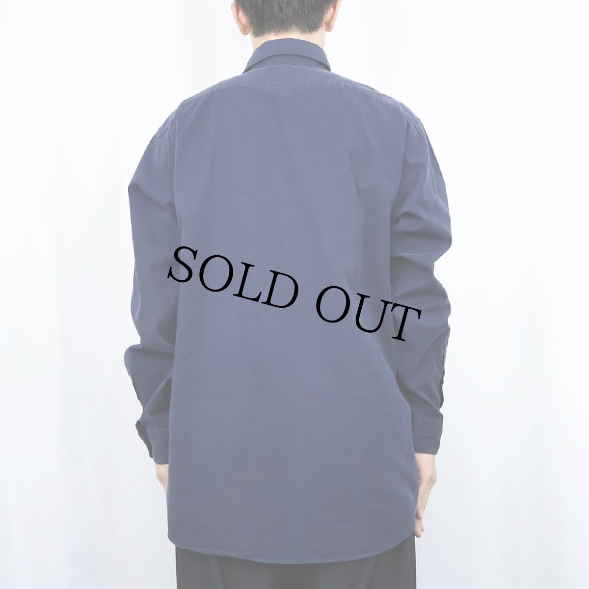 画像3: POLO Ralph Lauren "CAMBRIDGE" イストライプ柄 コットンプルオーバーシャツ NAVY M (3)