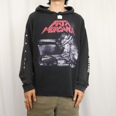 画像2: Fata Morgana "Spalovač Mrtvol" ミュージシャンプリントスウェットフーディー BLACK M (2)