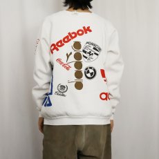 画像4: 80's ブート USA製 "Donald Duck" マルチプリントスウェット XL (4)