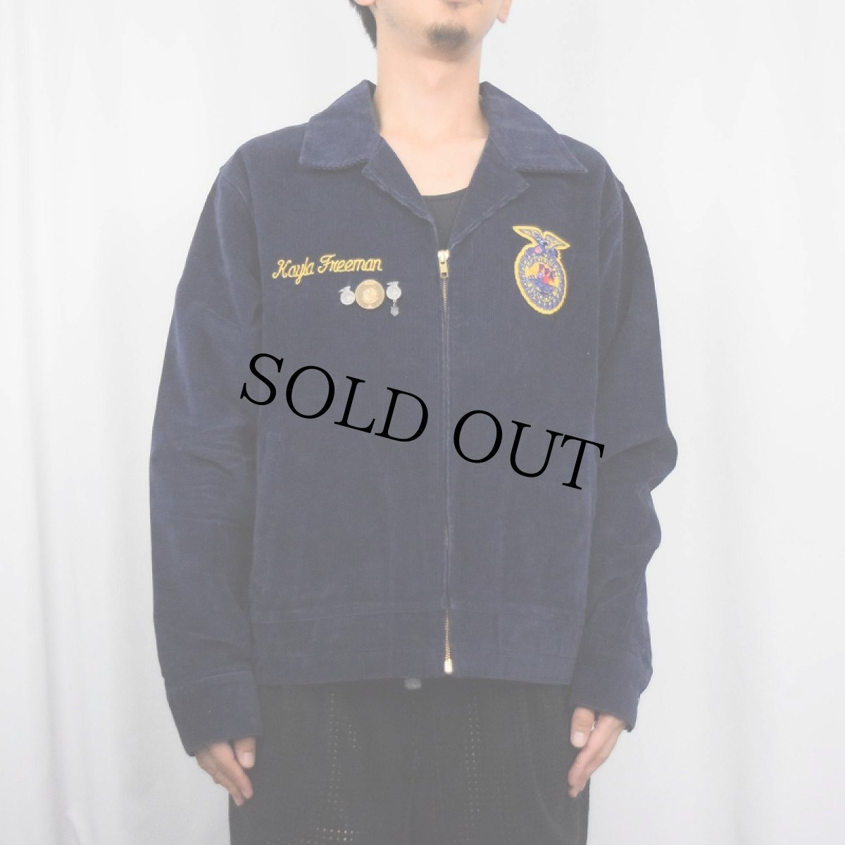 画像3: FFA "TEXAS ROCKDALE" ファーマーズコーデュロイジャケット SIZE46 (3)