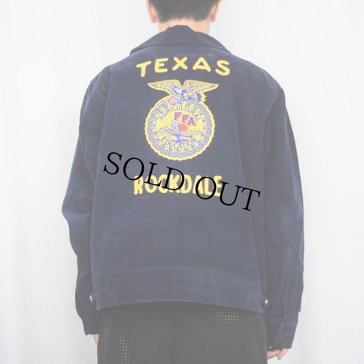 画像4: FFA "TEXAS ROCKDALE" ファーマーズコーデュロイジャケット SIZE46 (4)