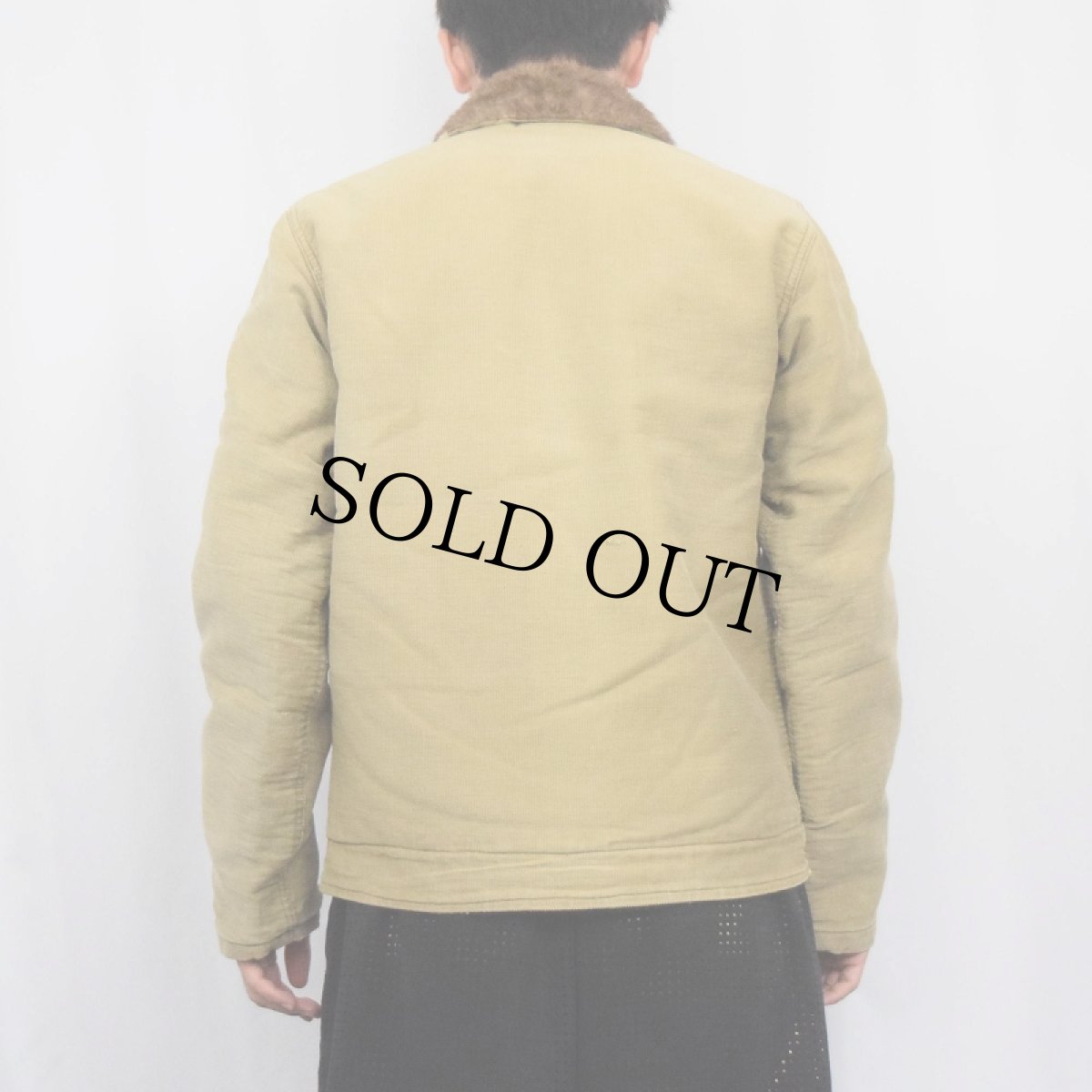 画像4: 40's U.S.NAVY N-1 "初期" ピケデッキジャケット  (4)