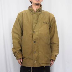 画像3: 40's U.S.NAVY N-1 デッキジャケット SIZE 48 (3)