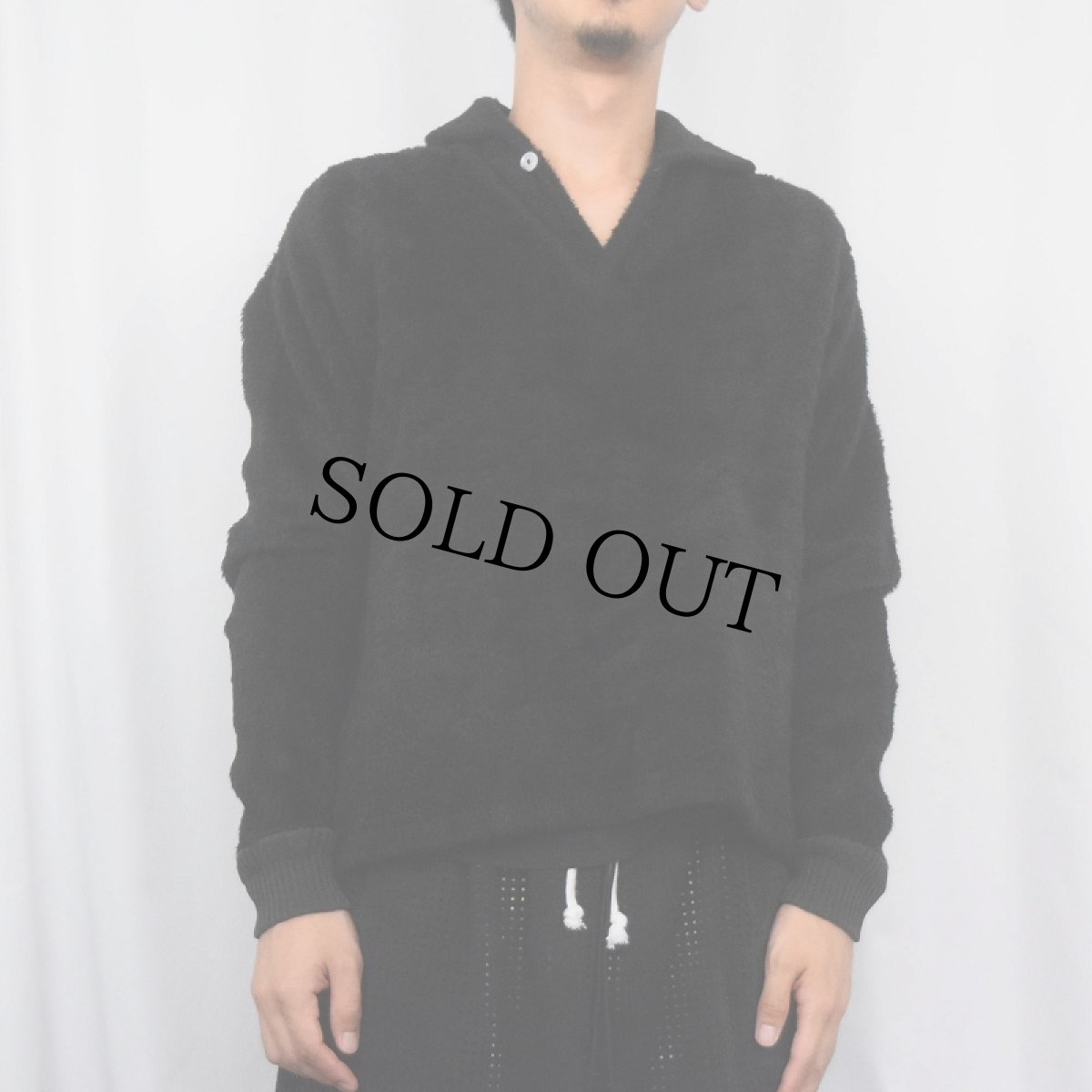 画像2: 60's KODIAK pullover by CAMPUS フェイクファー プルオーバージャケット BLACK M (2)