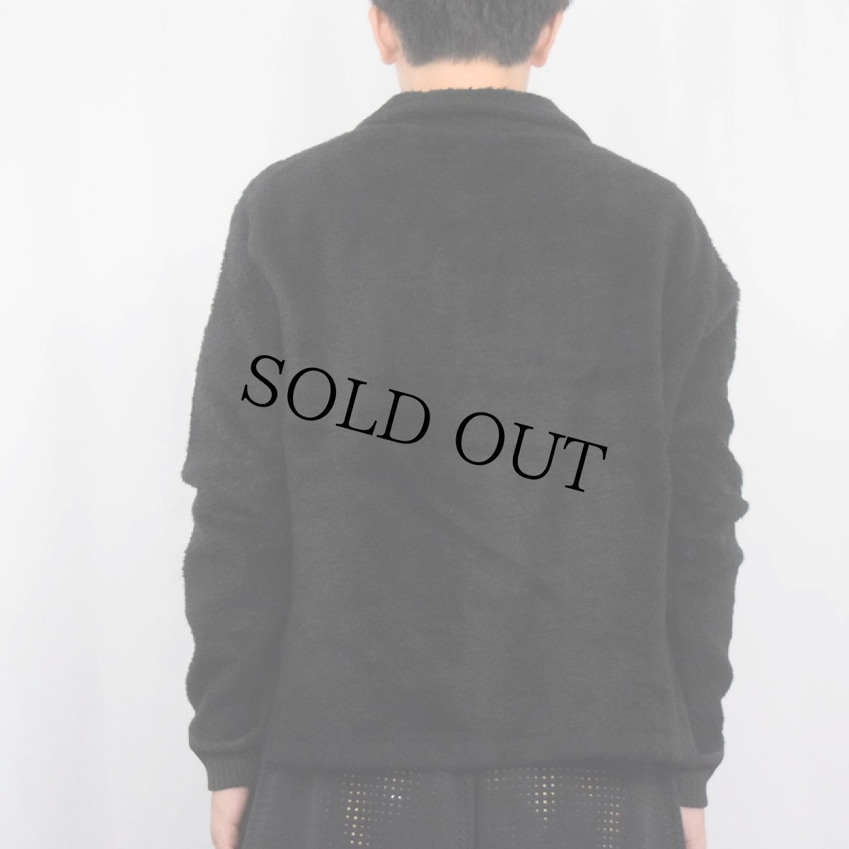 画像3: 60's KODIAK pullover by CAMPUS フェイクファー プルオーバージャケット BLACK M (3)