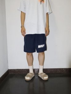 画像3: U.S.NAVY トレーニングショーツ NAVY LARGE (3)