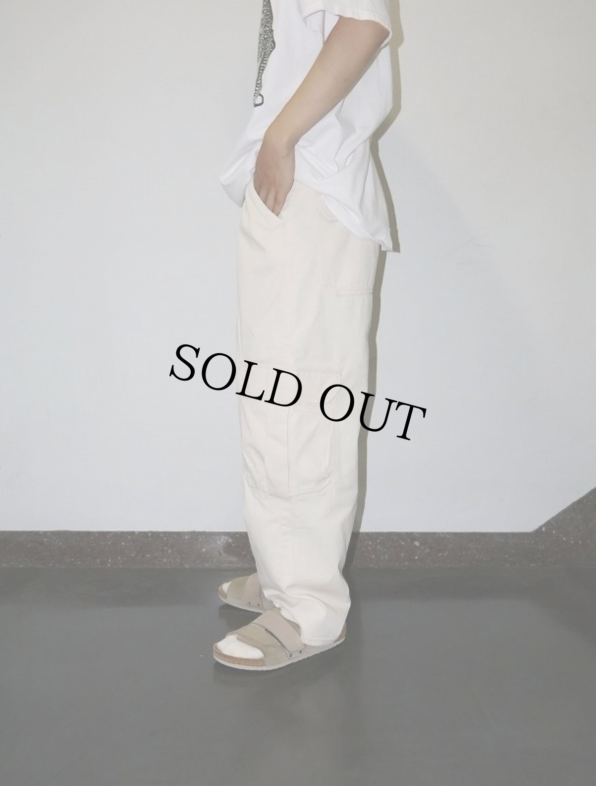 画像5: Levi's SILVERTAB "KHAKIS" コットンカーゴパンツ W35 (5)