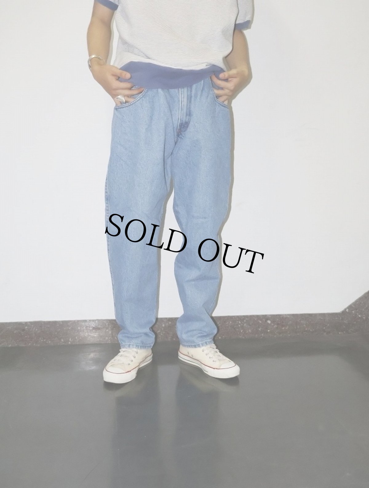 画像3: Levi's SILVERTAB "Loose" デニムパンツ W34 (3)