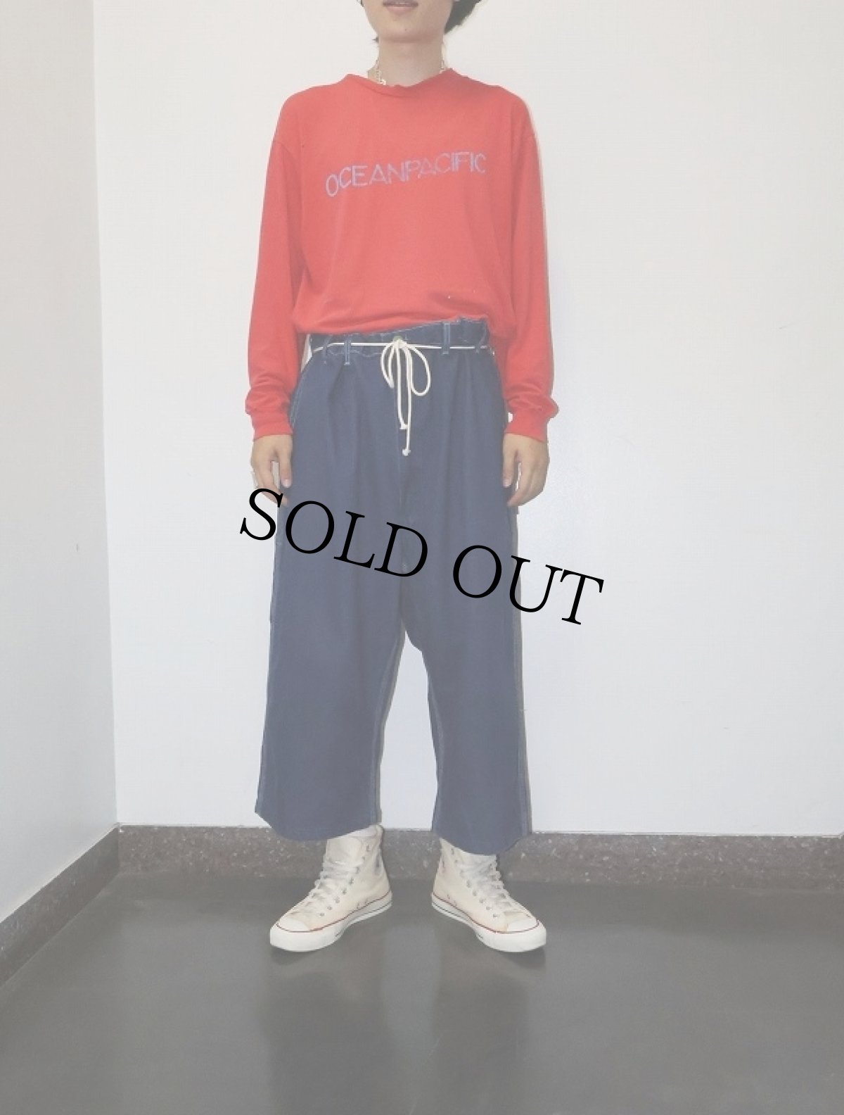 画像5: 70's OSH KOSH USA製 デニムペインターパンツ W48 (5)