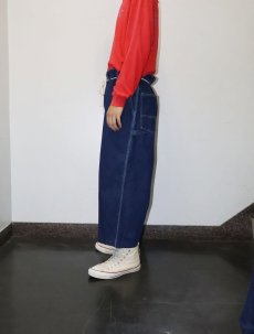 画像6: 70's OSH KOSH USA製 デニムペインターパンツ W48 (6)