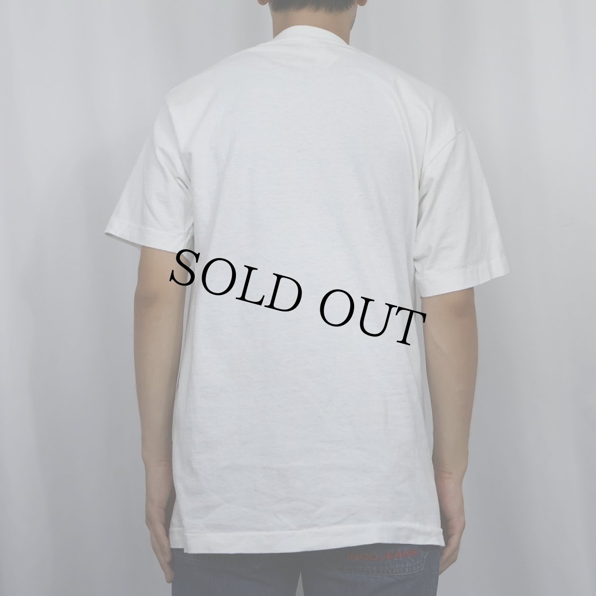 画像3: 90's USA製 "自由" 漢字プリントTシャツ L (3)