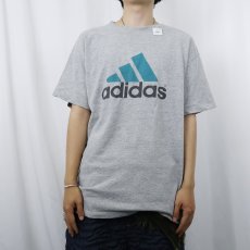 画像2: adidas ロゴプリントTシャツ M (2)
