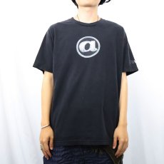 画像2: airwalk ロゴプリントTシャツ BLACK L (2)