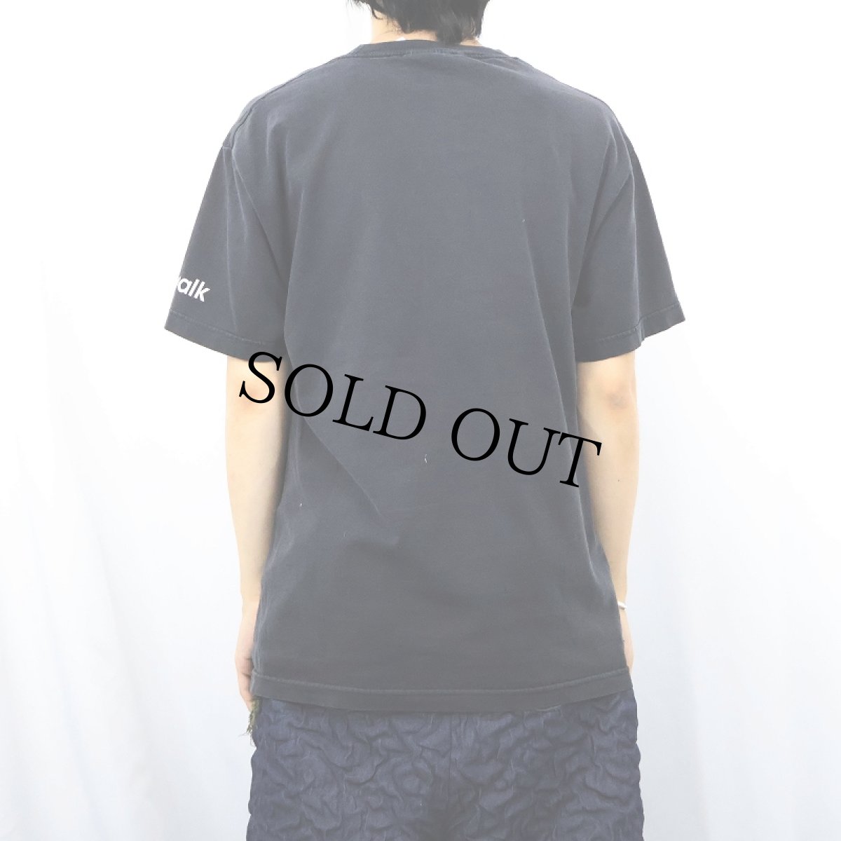 画像3: airwalk ロゴプリントTシャツ BLACK L (3)