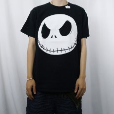 画像2: The Nightmare Before Christmas "Jack Skellington" キャラクタープリントTシャツ BLACK M (2)
