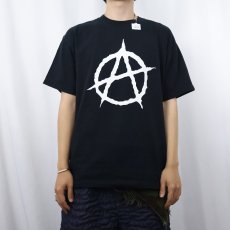 画像3: ANARCHY パンクロックバンドTシャツ BLACK M (3)