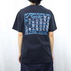 画像3: 90's August Blues Fest USA製 ミュージックフェスティバル プリントTシャツ BLACK L (3)