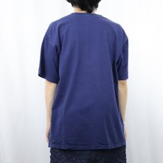 画像3: 90's SNOOPY "MADE IN THE SHADE" キャラクタープリントTシャツ NAVY XL (3)