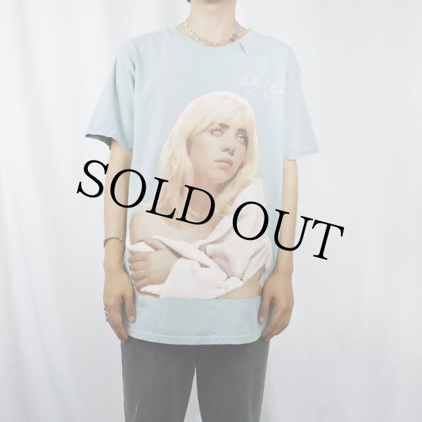 Billie Eilish ビリーアイリッシュ Tシャツ Sサイズ 未使用 BILLIE EILISH ビリーアイリッシュ Tシャツ ブラック GREEN