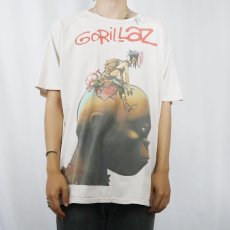 画像2: GORILLAZ ロックバンド タイダイTシャツ XL (2)