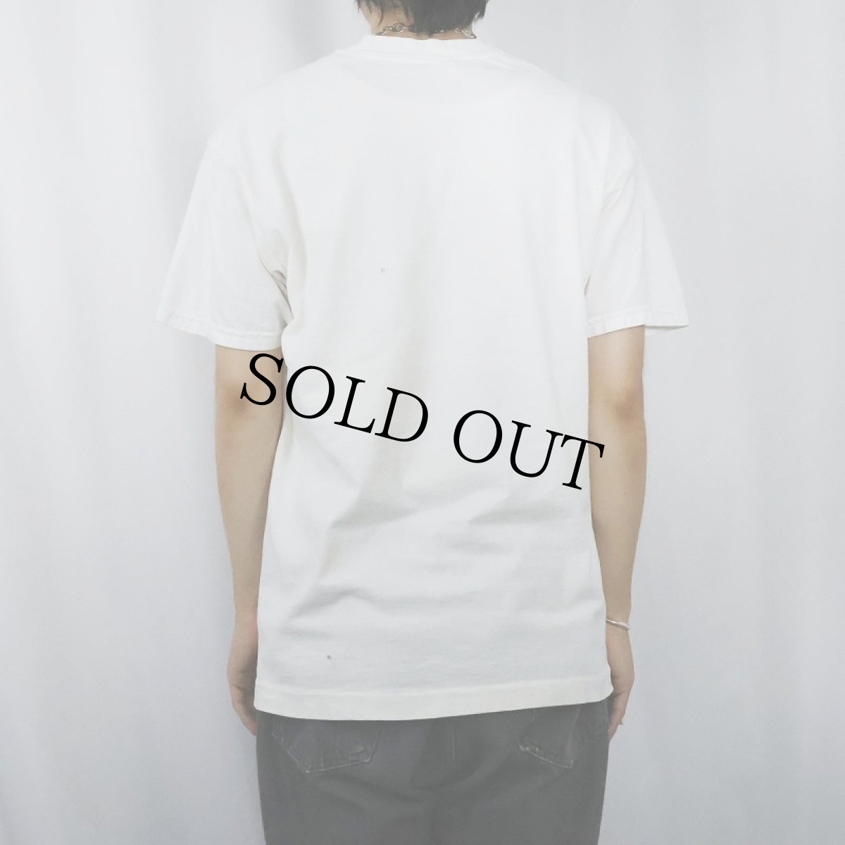 画像3: 90's Ken Brown USA製 "Loteria" アートプリントTシャツ L (3)