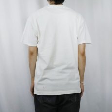 画像3: 90's Ken Brown USA製 "Loteria" アートプリントTシャツ L (3)