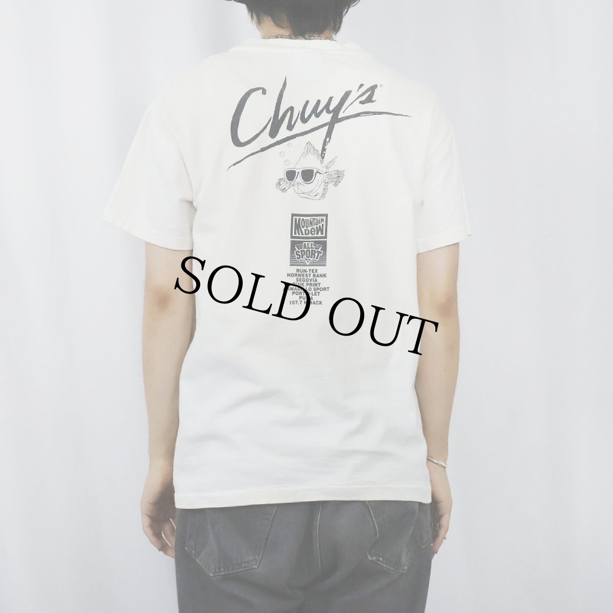 画像4: 90's BIG BROTHERS / BIG SISTERS OF AUTTIN USA製 "FIRM UP YOUR CHEEKS " プリントTシャツ M (4)