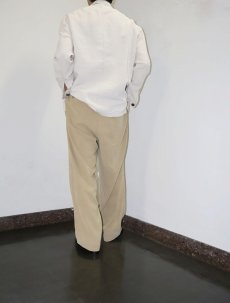 画像2: BALENCIAGA SPORTS ポリエステル×レーヨン 2タックスラックス W36 (2)