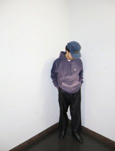 画像3: ウール×ポリエステル シャイニースラックス BLACK W35 (3)