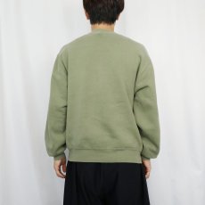 画像3: 90's RUSSELL ATHLETIC USA製 前V 無地スウェット M (3)