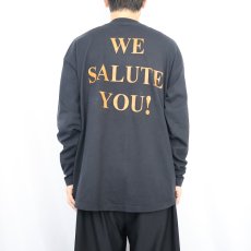 画像4: 90〜2000's AC/DC "FOR THOSE ABOUT TO ROCK" ロックバンドプリントロンT BLACK XL (4)