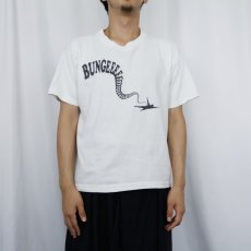 画像3: 90's USA製 "BUNGEE JUMP" ファニーイラストプリントTシャツ L (3)