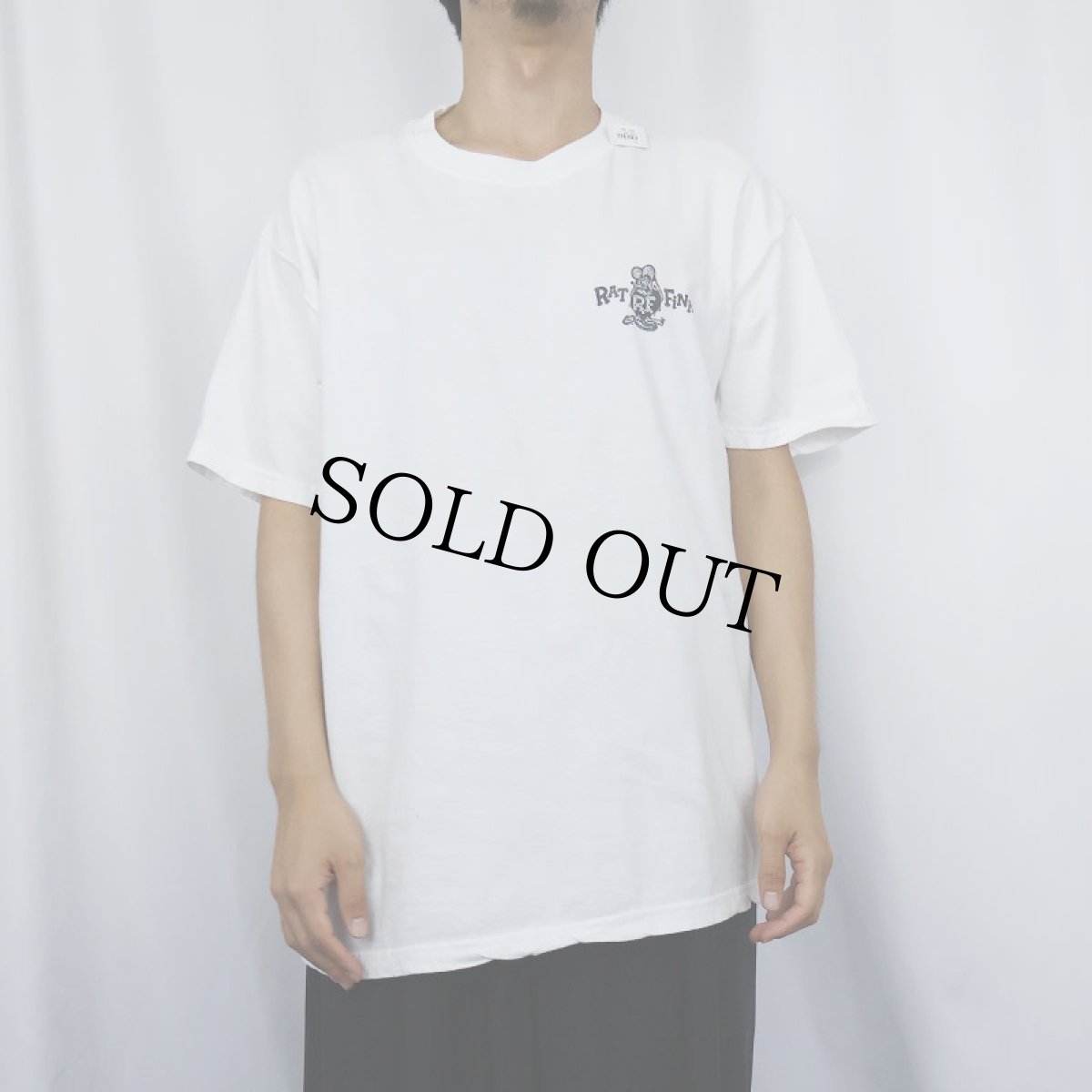 画像3: RAT FINK USA製 "WILD CHILD" キャラクタープリントTシャツ L (3)