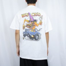 画像4: RAT FINK USA製 "WILD CHILD" キャラクタープリントTシャツ L (4)