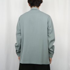 画像3: 50's〜 PACIFIXED ウールオープンカラーシャツ ML (3)
