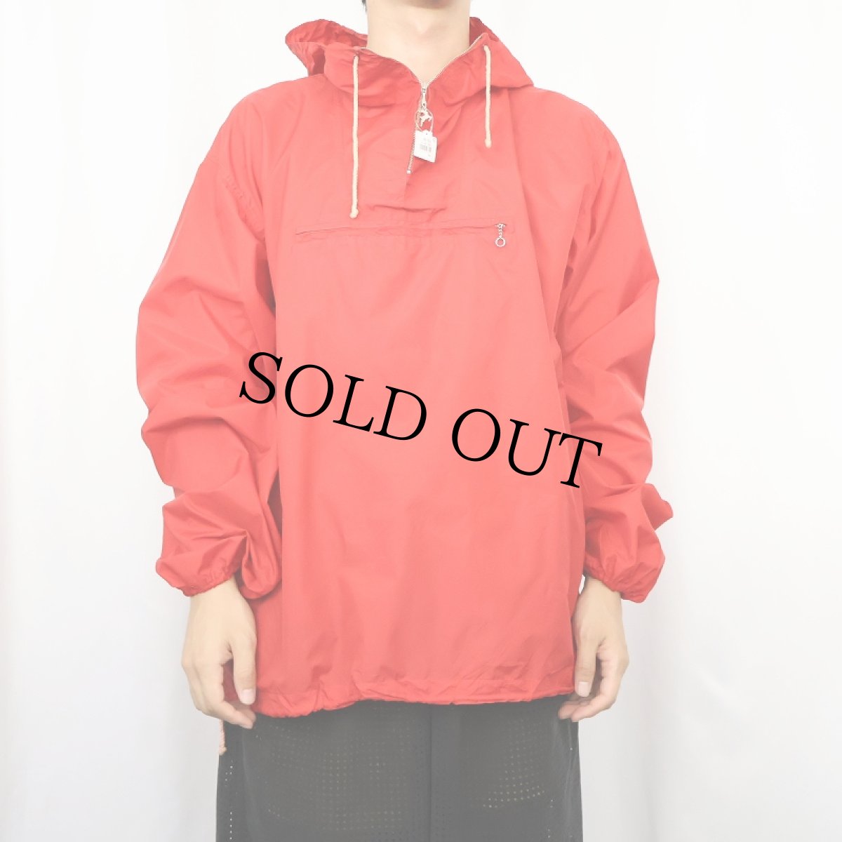 画像2: 50〜60's White Stag JAPAN製 ナイロンアノラックパーカー L (2)