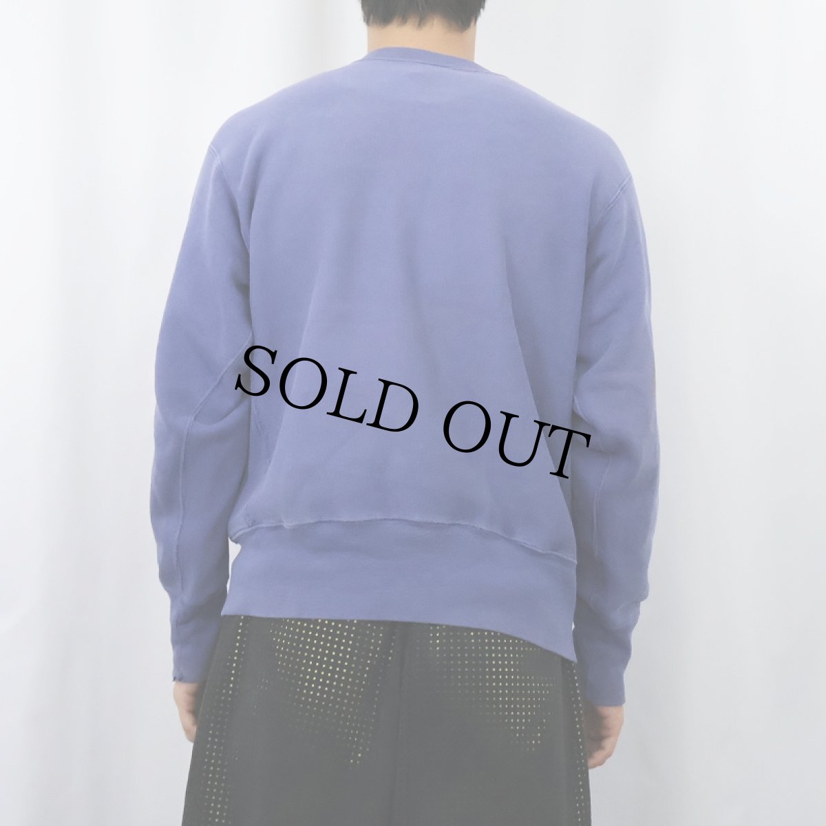 画像3: 70's Champion REVERSE WEAVE 赤単色タグ USA製 "AUBURN 74 41 GIRLS ATHLETICS" ラバープリントスウェット M (3)