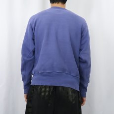 画像3: 70's Champion REVERSE WEAVE 赤単色タグ USA製 "AUBURN 74 41 GIRLS ATHLETICS" ラバープリントスウェット M (3)