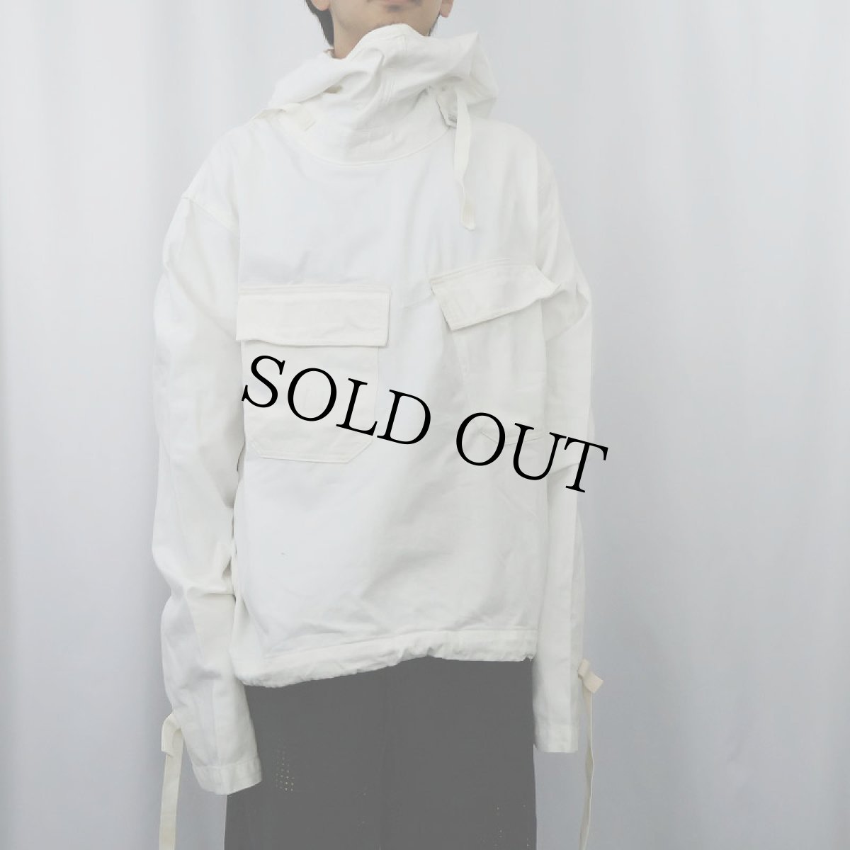 画像2: 40's U.S.NAVY サルベージパーカー L (2)